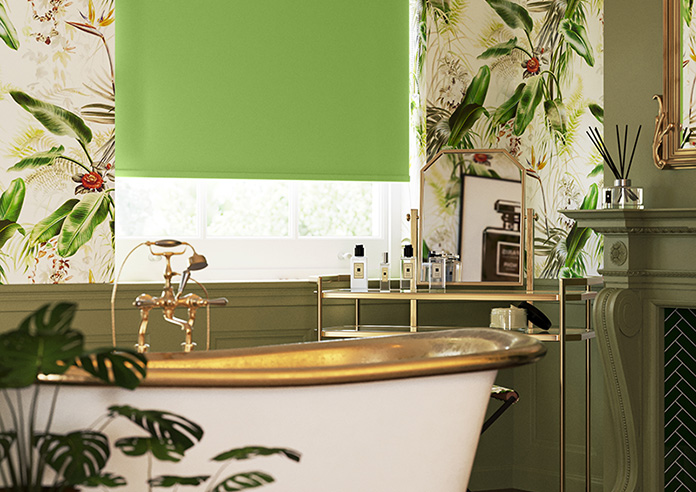 Trinity (FR Blackout), Parakeet - Roller Blind - Image 5